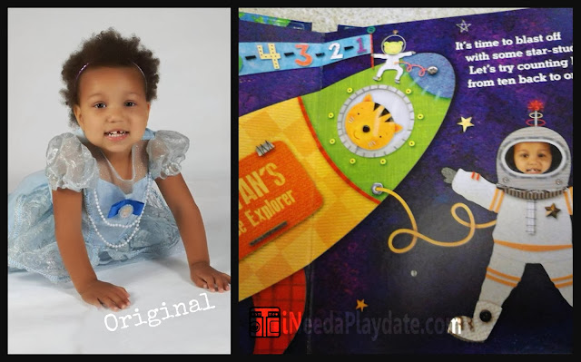  1-2-3- Blast Off Personalized I See Me Book
