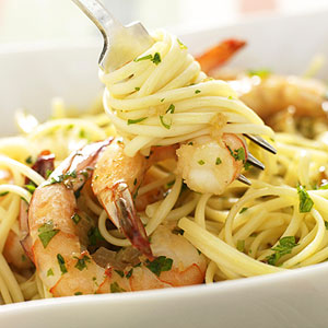Cooking with Barry & Meta: Barry’s Shrimp Scampi