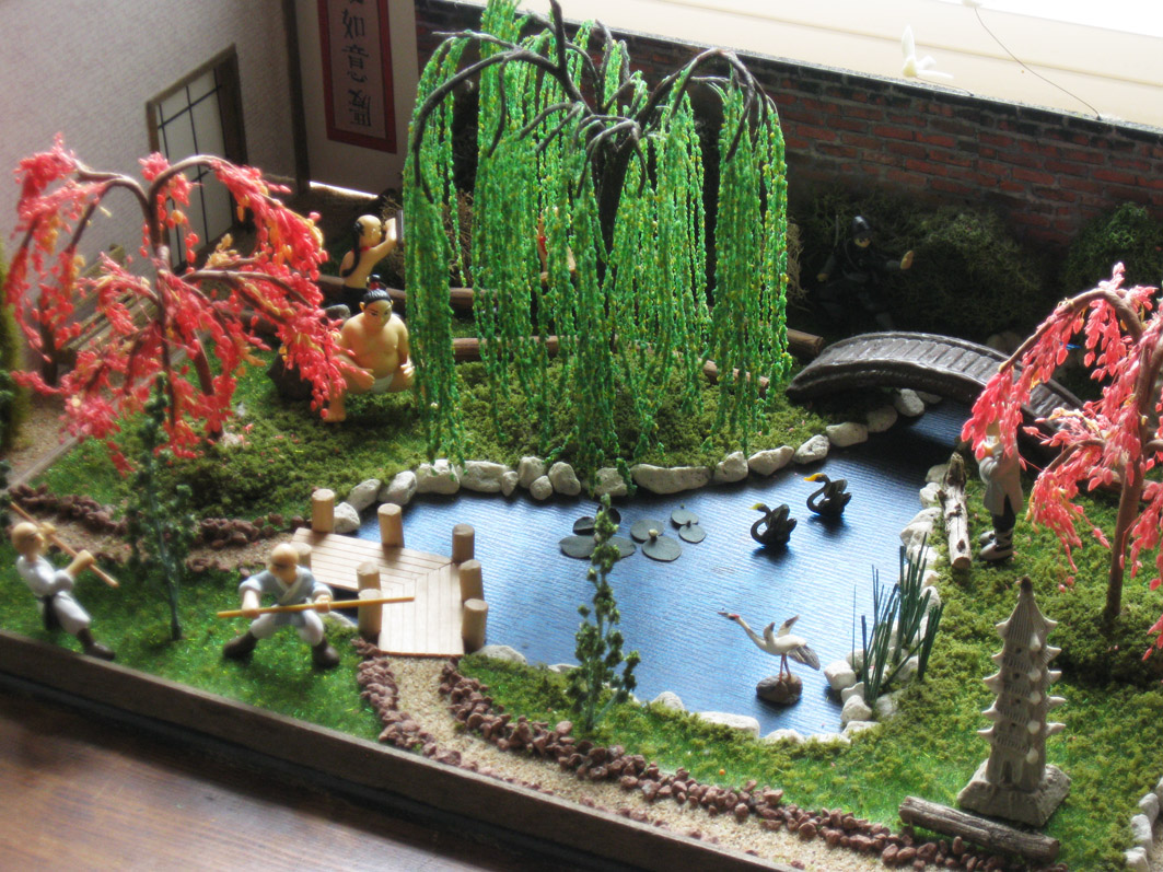 themes 43 Diorama Martial art Dojo / Zen Garden