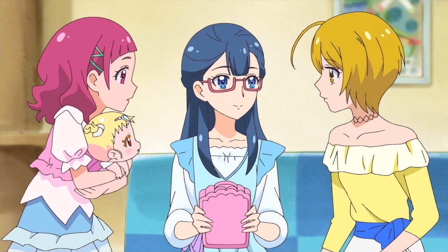 アニメキャプ画像保管庫 HUGっと！プリキュア 第28話「あのコのハートをキャッチ♡フレフレ！もぐもぐ！」