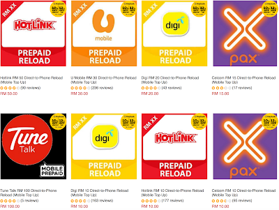 Lazada Voucher Code Reload Mobile Top Up Discount Promo 