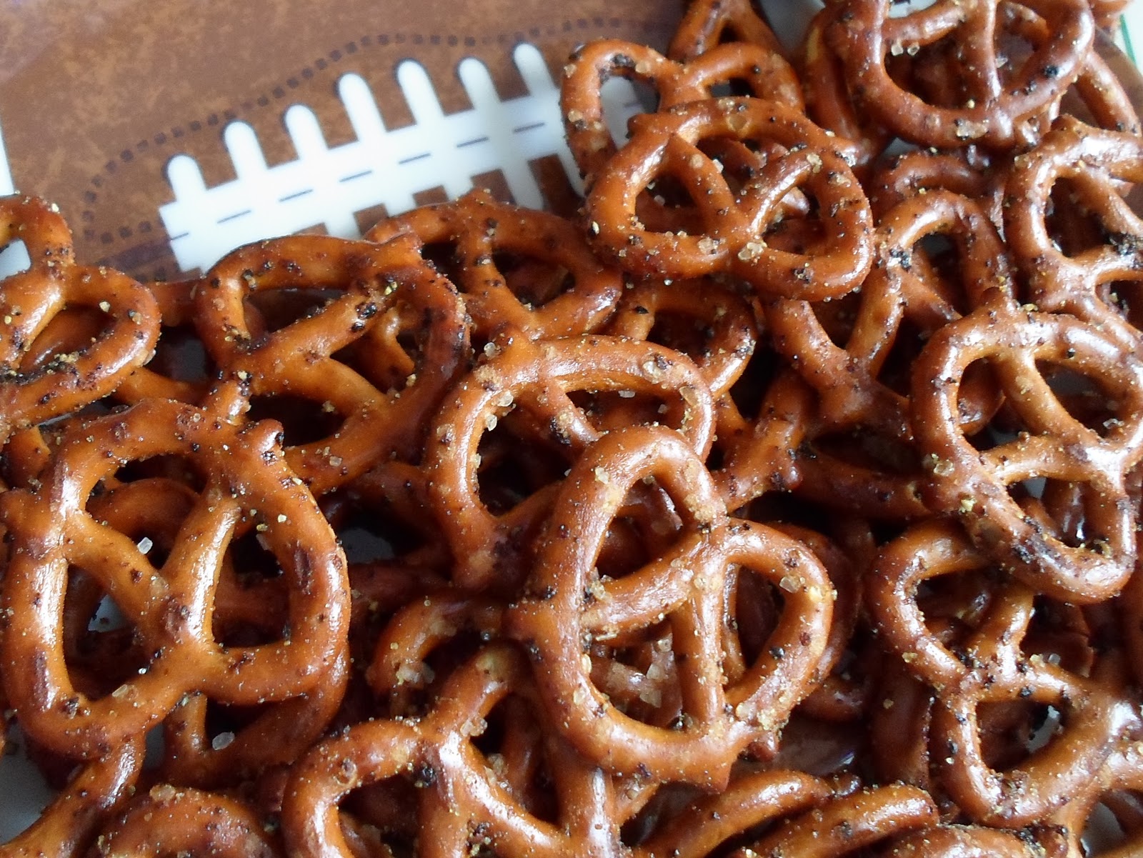 Happier Than A Pig In Mud Lemon Pepper and Olive Oil Pretzels