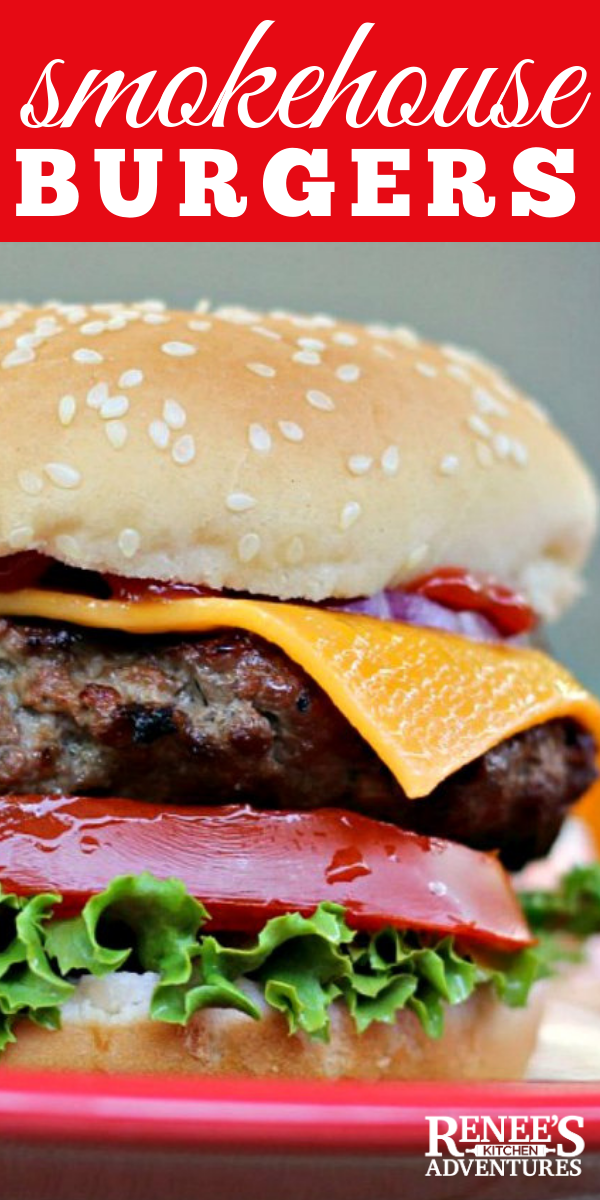 Juicy Smokehouse Burger Recipe Renee's Kitchen Adventures