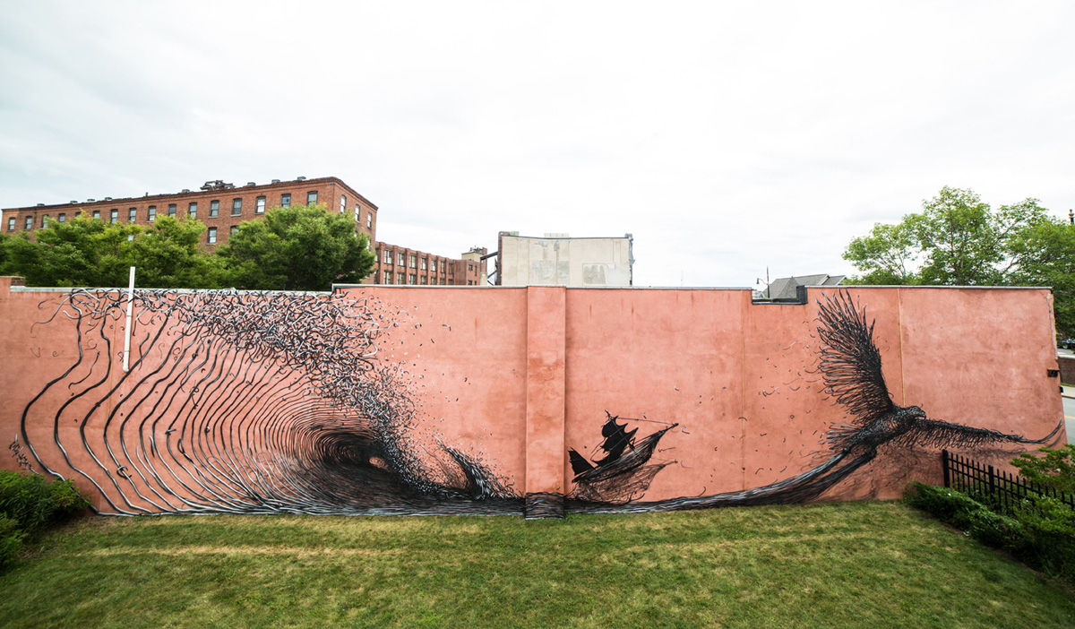 DALeast New Mural In Rochester, USA StreetArtNews