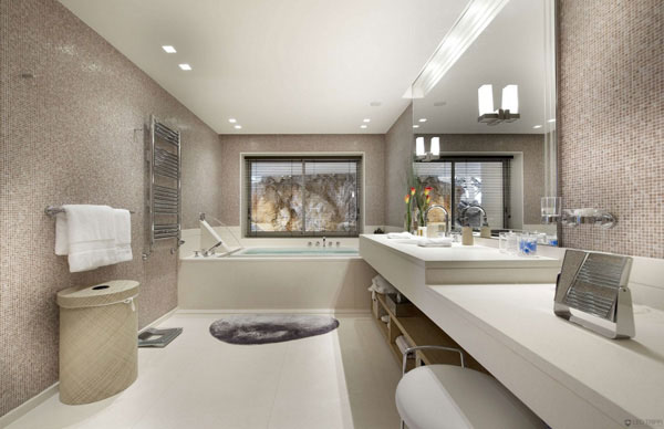 Desain Kamar Mandi dengan Bak Air Desain Kamar Mandi dengan Bak Air