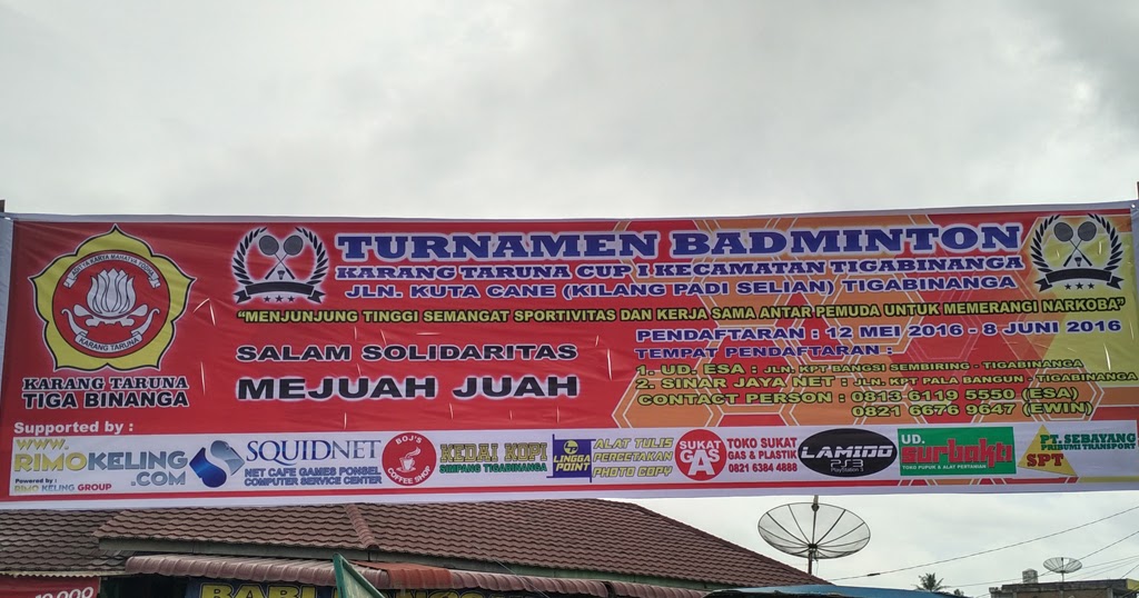 Contoh Spanduk Karang Taruna desain spanduk keren Contoh Spanduk Karang Taruna desain spanduk keren