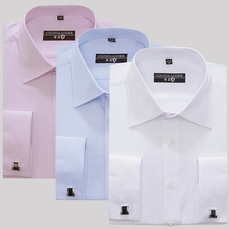 TOP TEN FASHION ONE MENS CUFFLINK SHIRTS