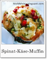 Spinat-Käse-Schinken-Muffin