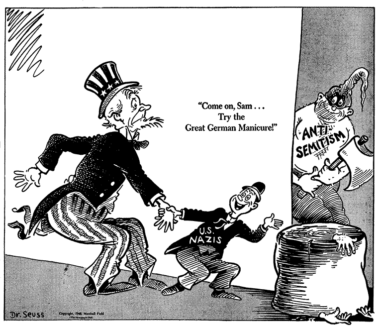 Kleefeld on Comics: On Strips: Seuss Political Cartoons
