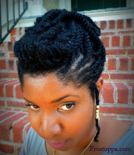 FroStoppa: Ms-gg's natural hair journey and natural hair blog: Fancy Updo