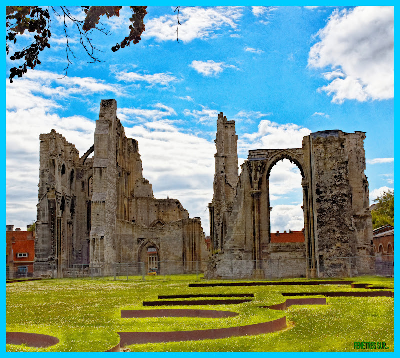 FENÊTRES SUR...: RUINES DE L'ABBAYE ST-BERTIN à ST-OMER