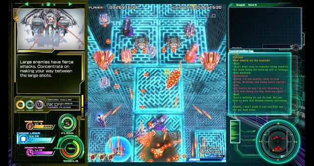 Raiden V - Director's Cut - The UI is too busy and has unnecessary information