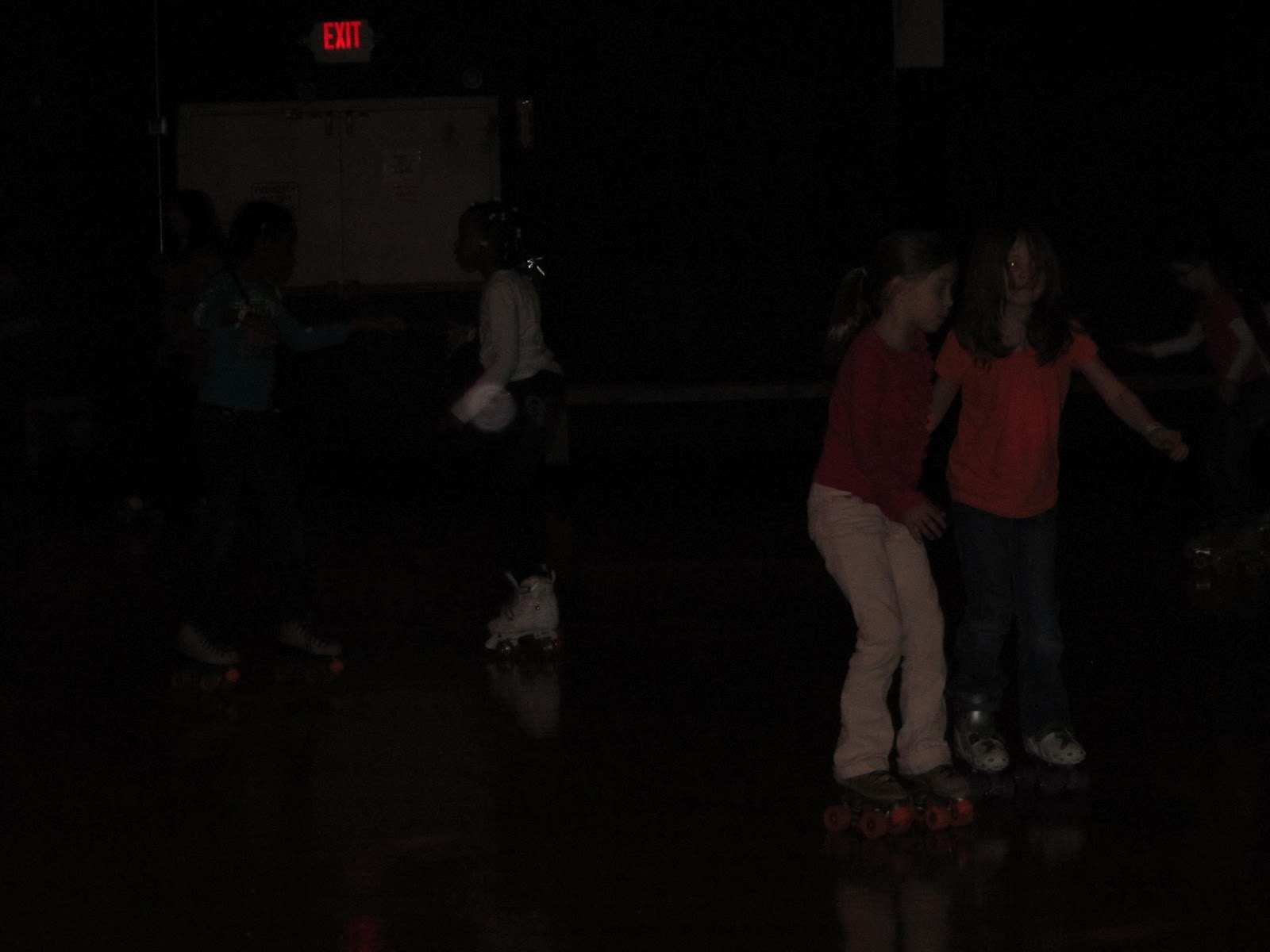 The Henderson Family Roller Skating