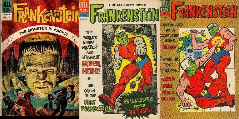Beach bum comics : frankenstein - the world's greatest & strangest...