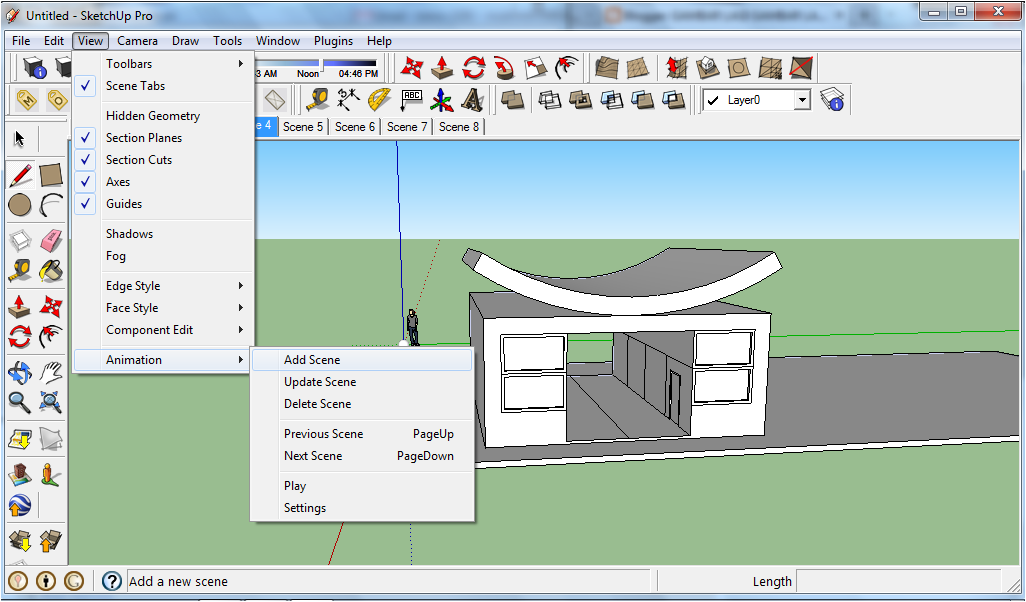 Animation tool. Анимация в скетчапе. Sketchup plugin toolbar Style.