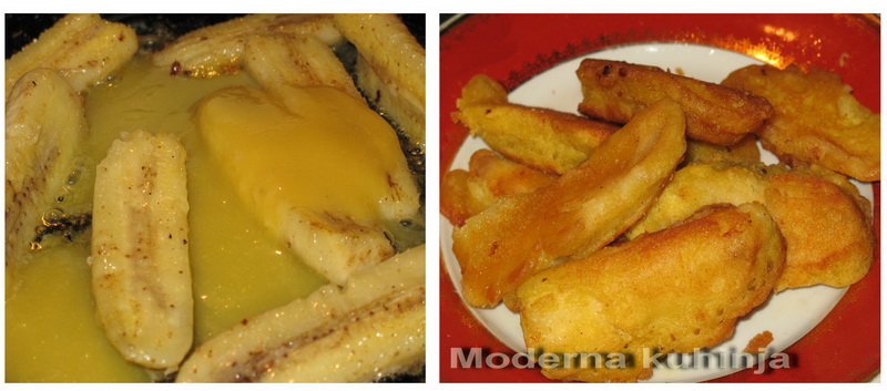 Banane na dva načina - Moderna kuhinja - na moj način