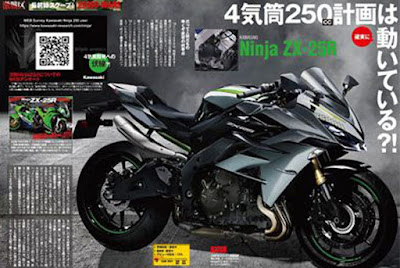 Rendering Kawasaki Ninja ZX25R dari Young Machine Rendering Kawasaki Ninja ZX25R dari Young Machine
