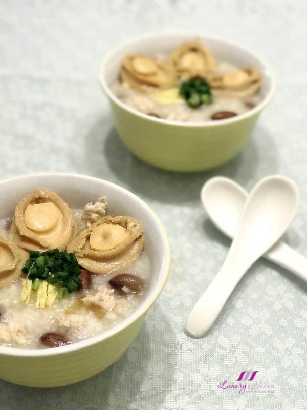 Tiger King Abalone Minced Chicken Congee Recipe ( 美味鲍鱼肉碎粥 )