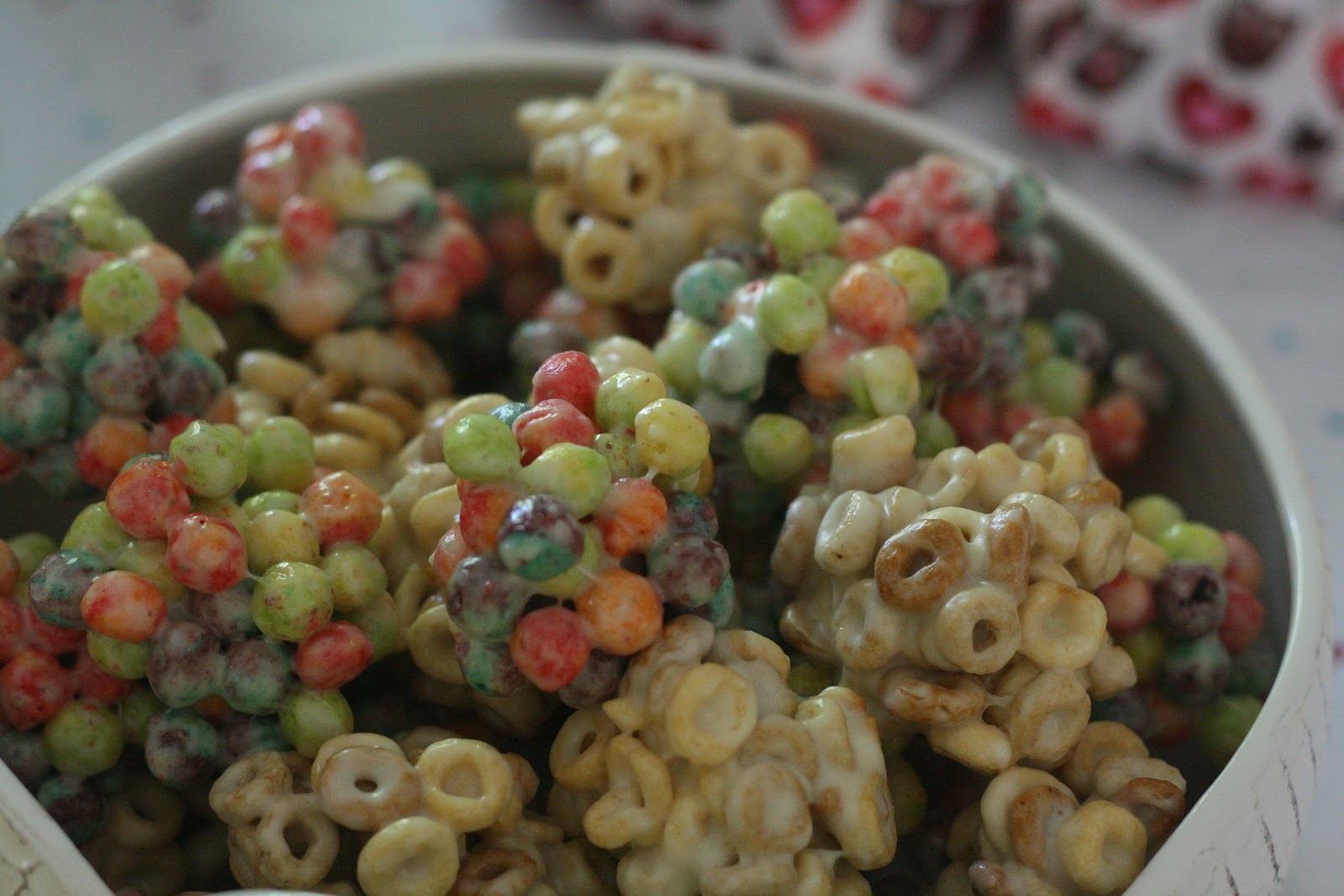 Seconds to Change Melted Marshmallow Cereal Balls