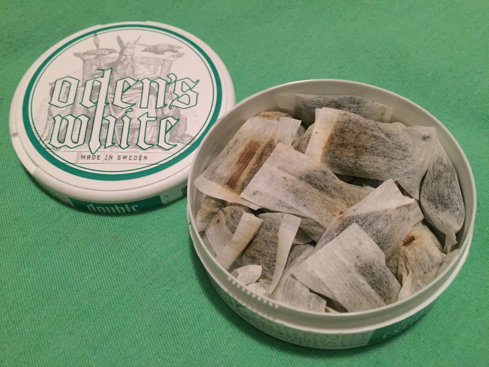 Жевательный табак Odens Double Mint