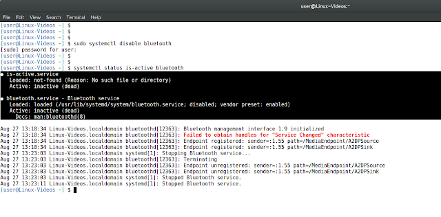 Stop And Disable A Service Using Systemd Linux Videos