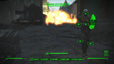 Fallout 4: Sometimes it feels like the world is on fire, because it's actually on fire.