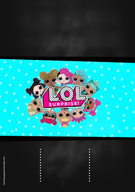 LOL Surprise: Free Printable Invitations.