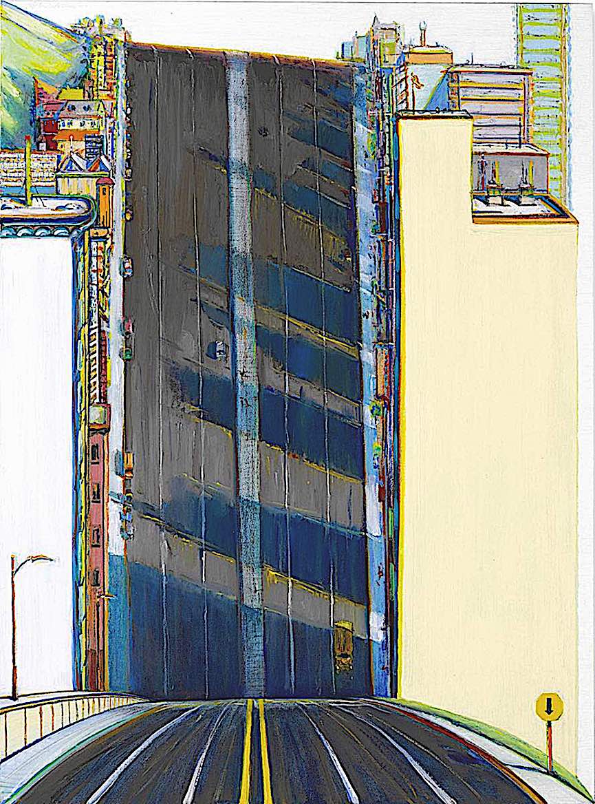 Wayne Thiebaud a painting by Wayne Thiebaud