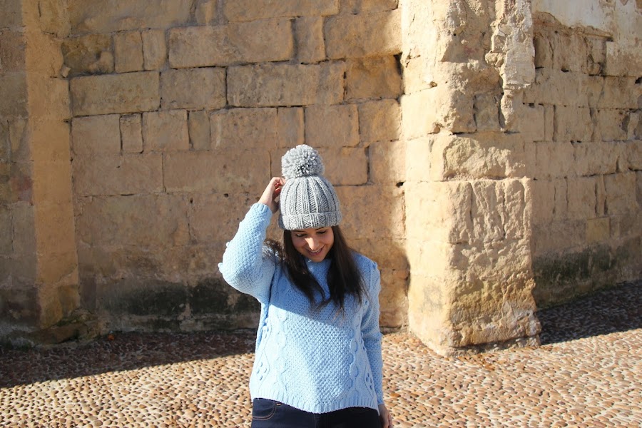 DIY Cómo hacer gorro de lana dos agujas (patrón gratis) blog de costura y blog diy