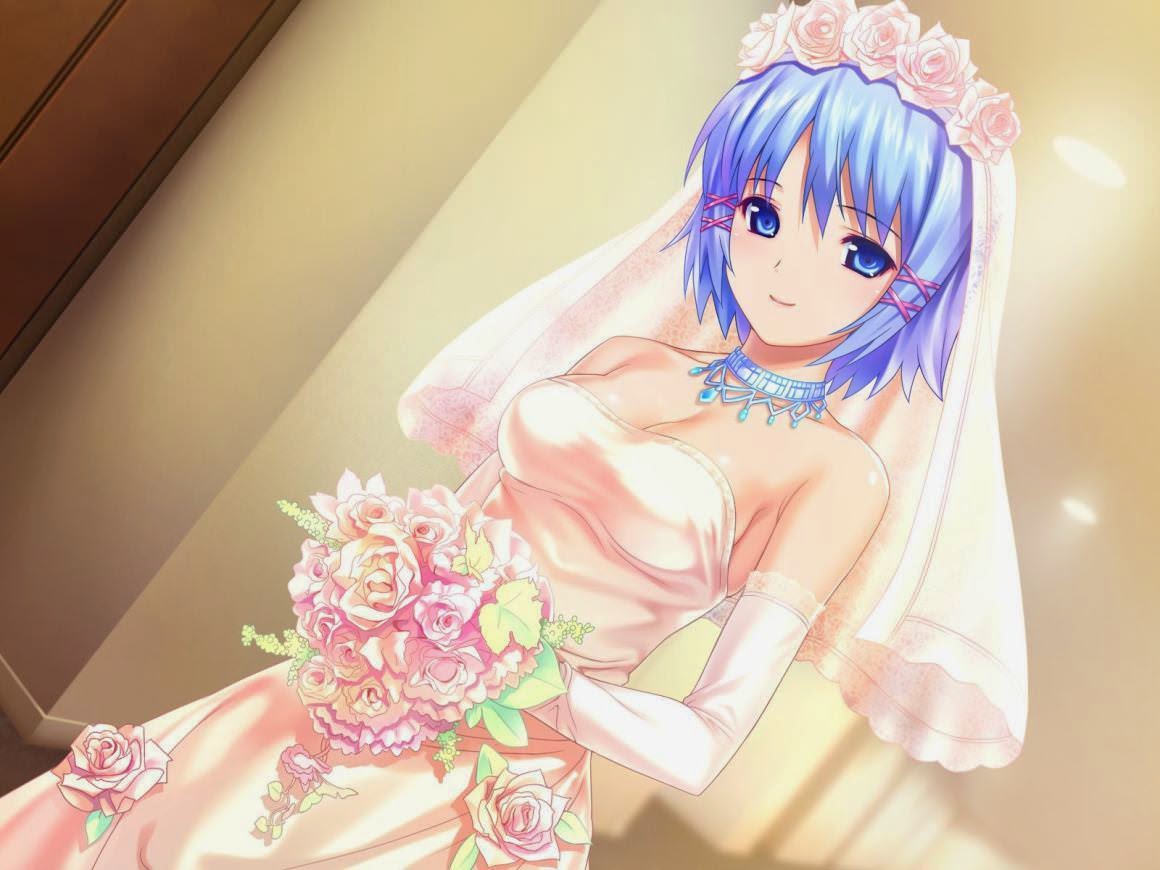 Anime Wedding Dress Waifu