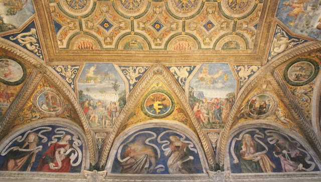 The Borgia Apartments in the Vatican.