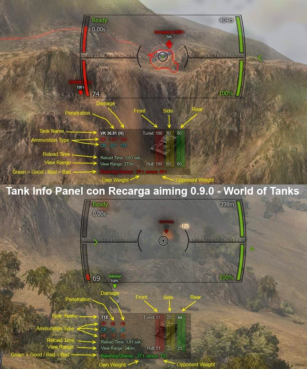 info panel wot mod info panel wot mod