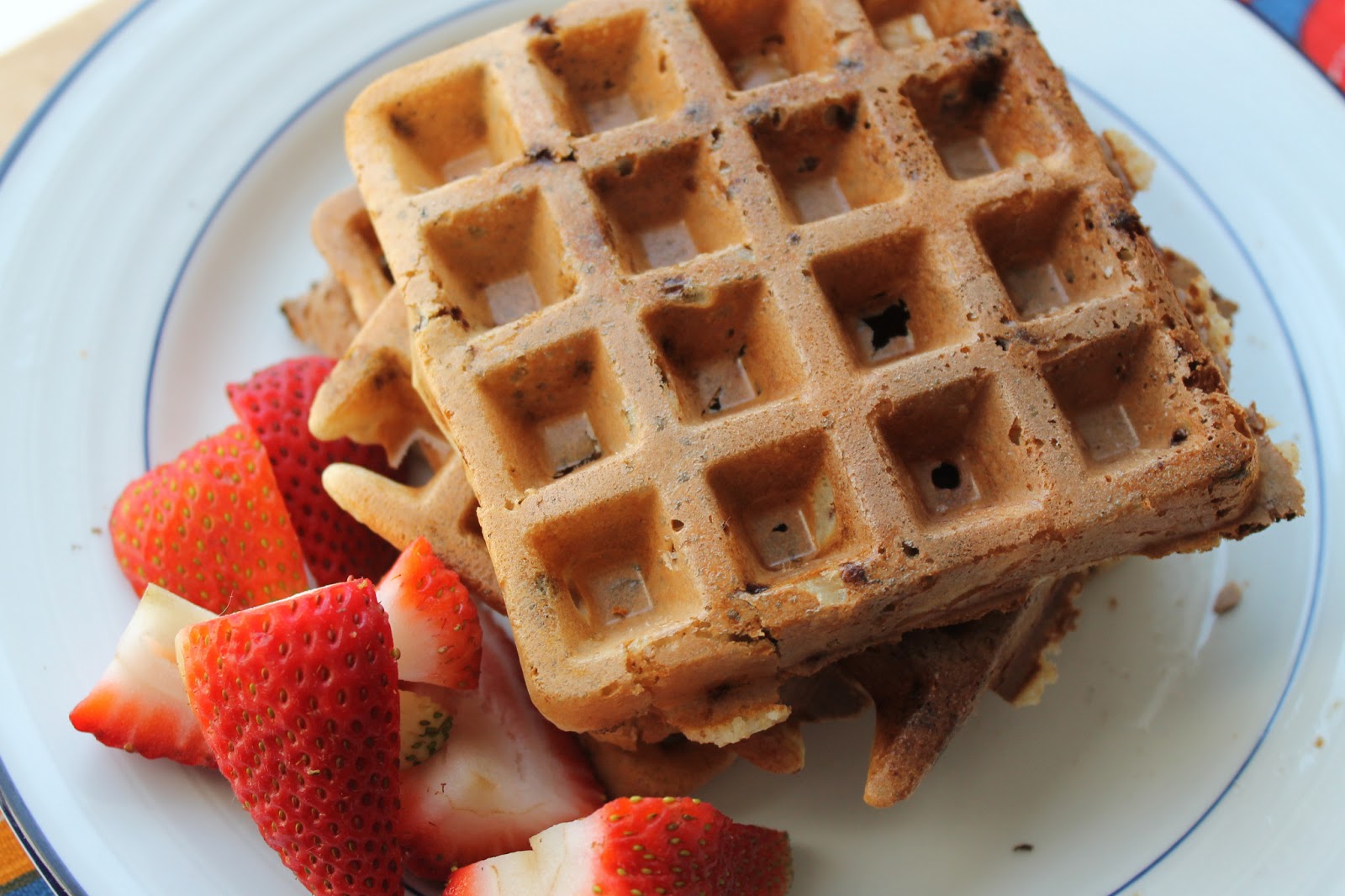 Life on Food Chocolate Chip Waffles