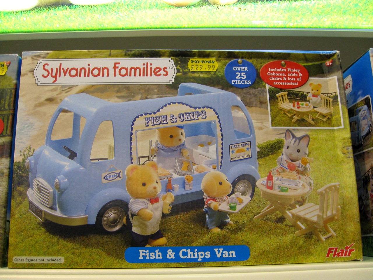 Sylvanian Families Calico Critters Fish and Chips Van 