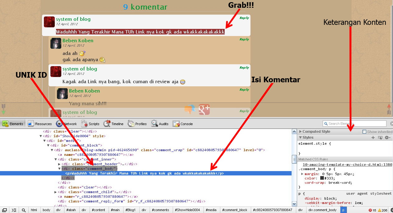 User agent stylesheet. User agent stylesheet