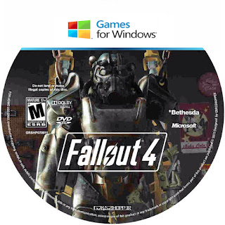 Fallout 4 Disk Label