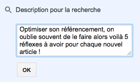 optimiser référencement optimiser référencement