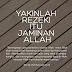 DALAM REZEKI KITA TERDAPAT REZEKI ORANG LAIN