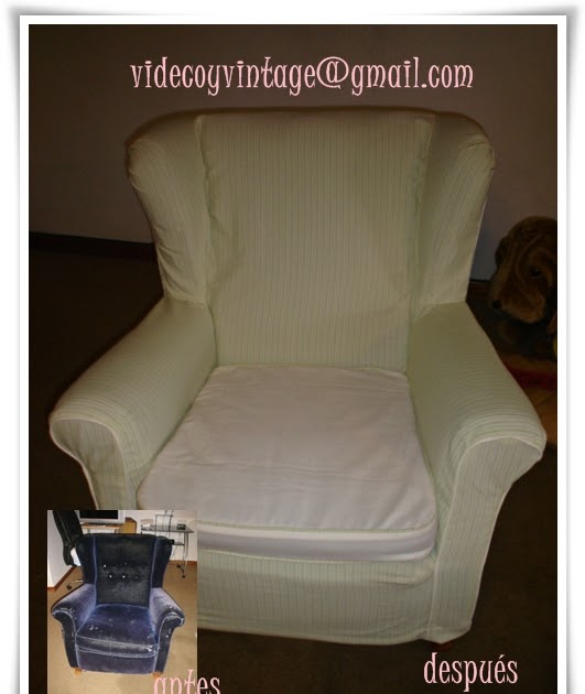 Funda a medida para sillón Bergere