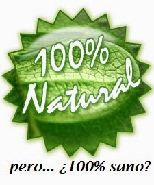 natural no significa sano