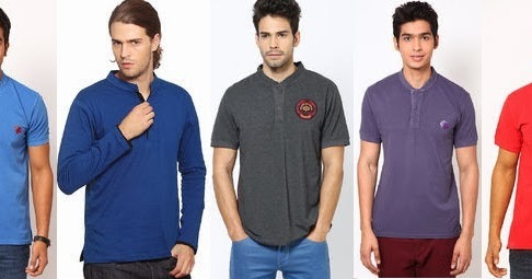 T-shirt, shirt and casual clothing for all: Mandarin collar t-shirts ...