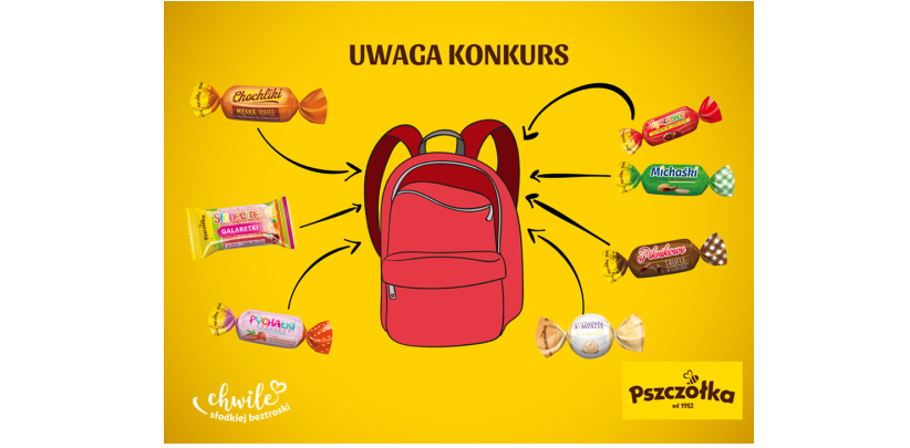 Wygraj zestaw wakacyjny produktów od Fabryki Cukierków „Pszczółka” Konkurs