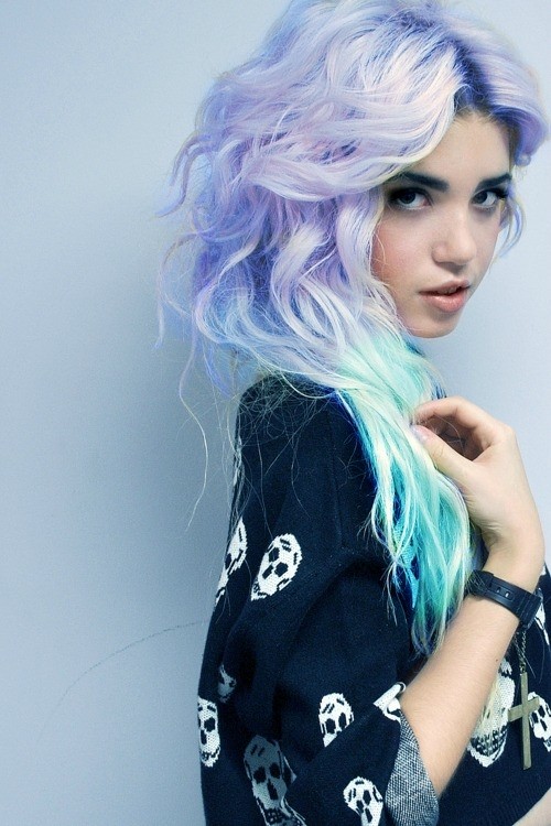 Dip Dye Hair Color Ideas