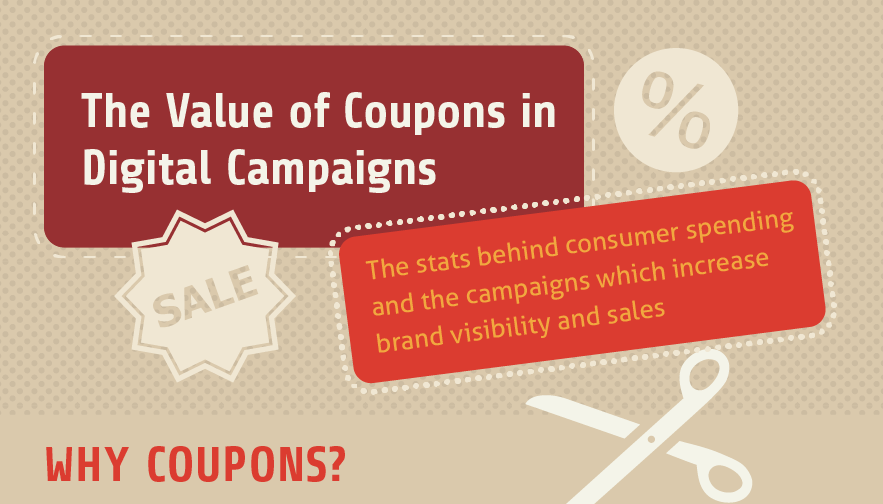 The Value of Coupons in Digital Campaigns - #infographic #marketing