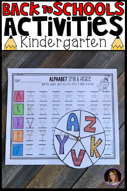 Are you looking for back to school, first week of school and getting ready for kindergarten centers and activities for you students or child. Then Back to School Centers and Activities is what you're looking for!