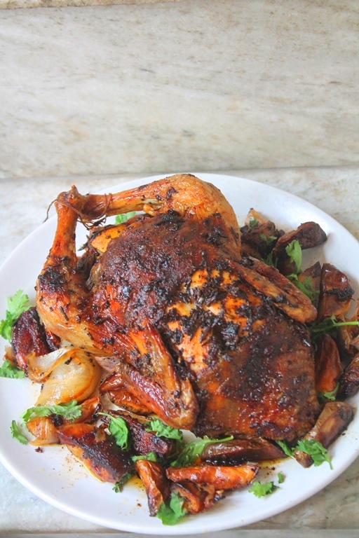 Thanksgiving Roast Chicken Recipe Yummy Tummy