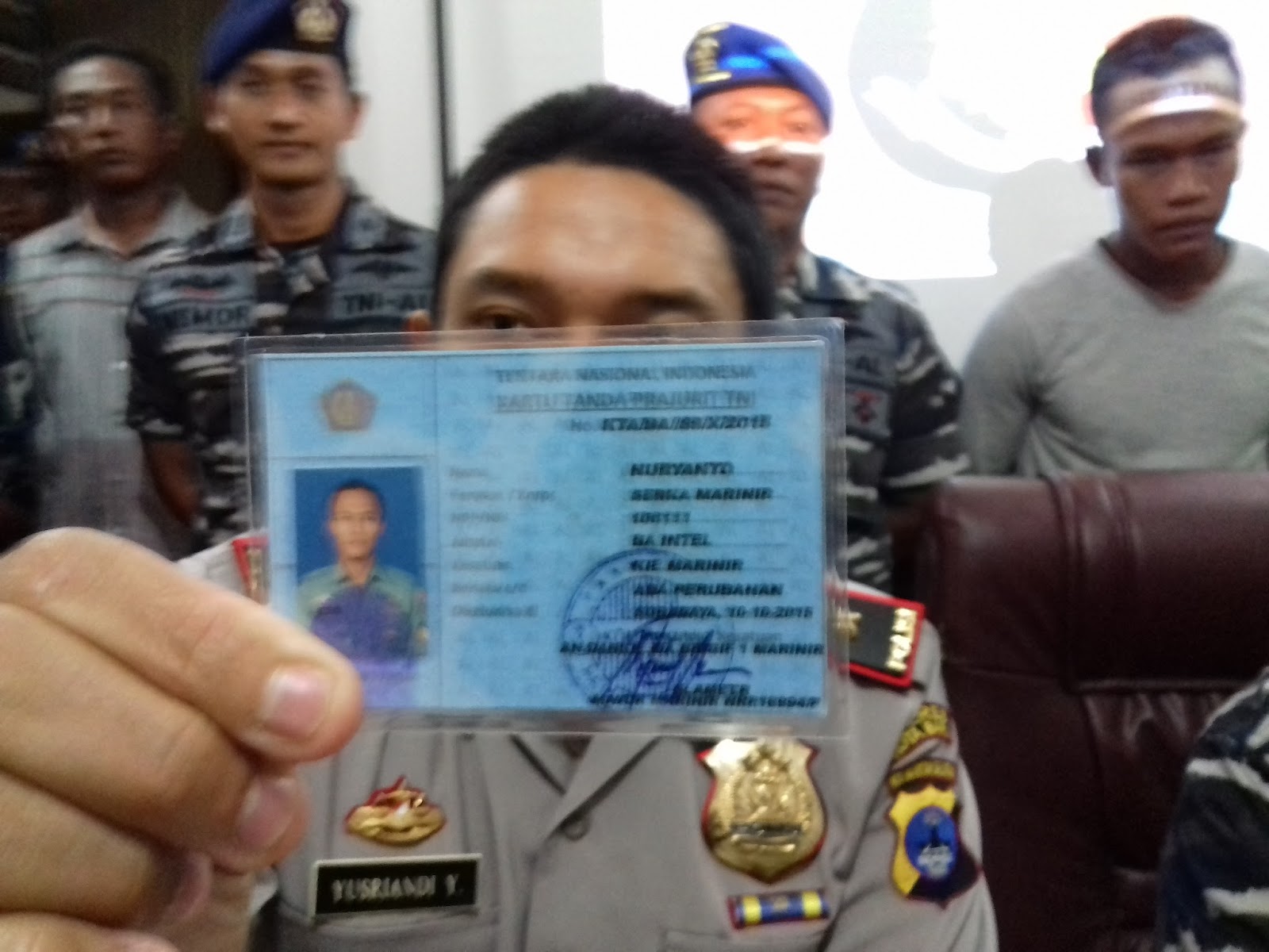 Pemalsuan Identitas TNI AL