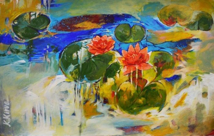 Индийский художник. Krantishil Kirve Индийский художник. Krantishil Kirve