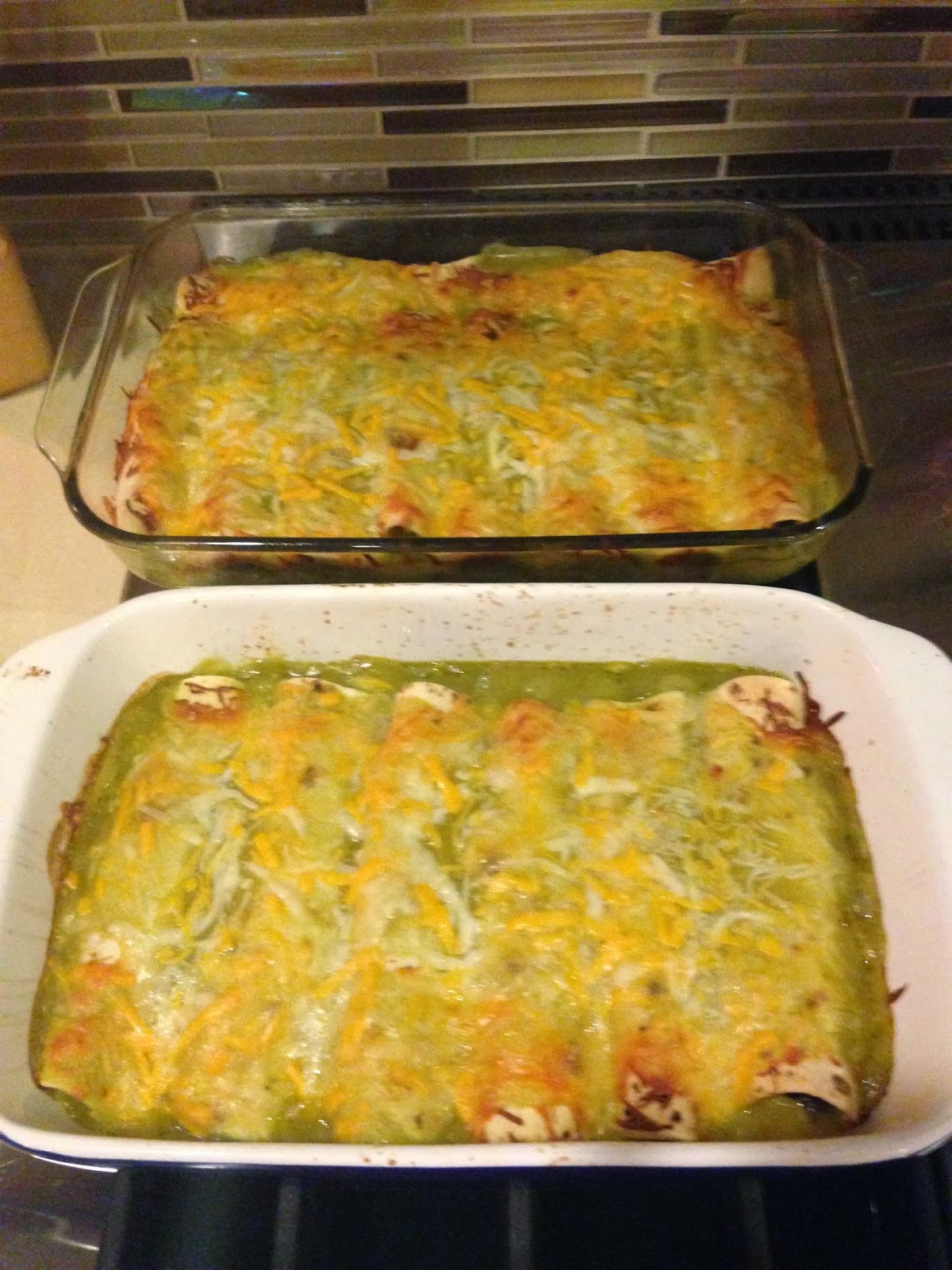 What's for Meat? Chicken and Black Bean Enchiladas
