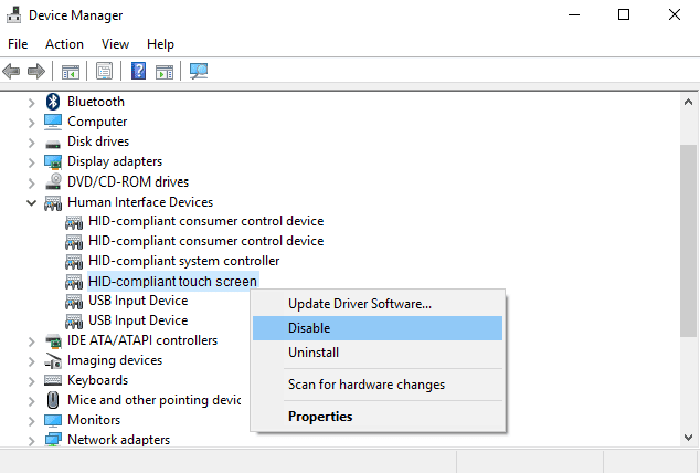 How to Disable Touchscreen on Windows 10 How to Disable Touchscreen on Windows 10